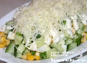 Прості і швидкі салати (овочеві, літні) рецепти, улюблені страви