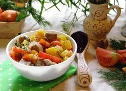 Рагу з кабачків з куркою 1 (рагу) Рагу з кабачків з куркою 1