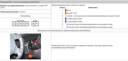 Терморегулятори діагностичного роз'єму honda, autozona54 (honda) Терморегулятори діагностичного роз'єму honda, autozona54