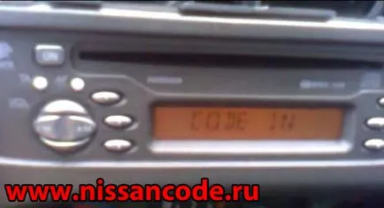 Розблокувати магнітолу ніссан (магнітолу) Розблокувати магнітолу ніссан