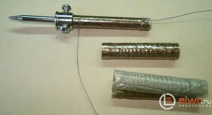 Розбирання і перемотування паяльника