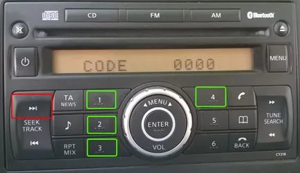 Розкодувати магнітолу nissan clarion, odocar-online service (розблокувати код) Розкодувати магнітолу nissan clarion, odocar-online service