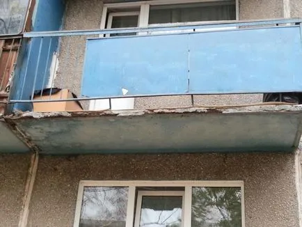 Ремонт балконної плити капітальний і невеликий (плити) Ремонт балконної плити капітальний і невеликий