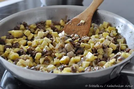 Рецепт другої тарелі кура фарширована потрохами, frittelle, кулінарний блог артура калачнікова (кура в духовці) Рецепт другої тарелі кура фарширована потрохами, frittelle, кулінарний блог артура калачнікова