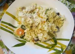 Різотто з куркою