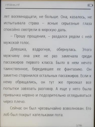 Ritmix rbk-520 - огляд хорошою електронної книги з поганим форматуванням (Сноски працюють є) Ritmix rbk-520 - огляд хорошою електронної книги з поганим форматуванням
