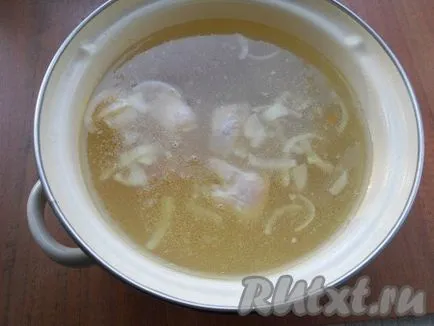 Рисовий суп з м'ясом і картоплею - рецепт з фото (м'ясом) Рисовий суп з м'ясом і картоплею - рецепт з фото