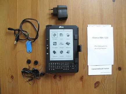 Ritmix rbk-520 - огляд хорошою електронної книги з поганим форматуванням (ritmix) Ritmix rbk-520 - огляд хорошою електронної книги з поганим форматуванням