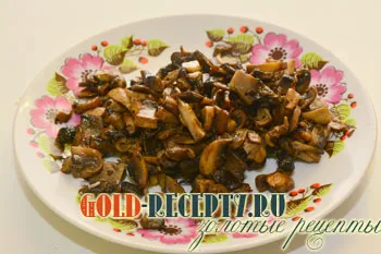 Салат з грибами і куркою, салат з грибами рецепт