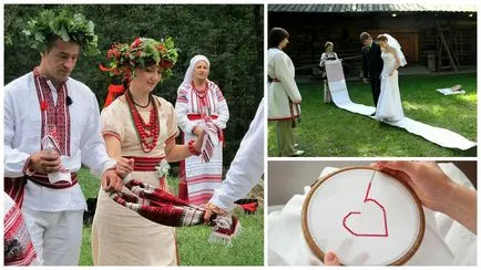 Рушник під ноги як атрибут весільного обряду (ноги) Рушник під ноги як атрибут весільного обряду
