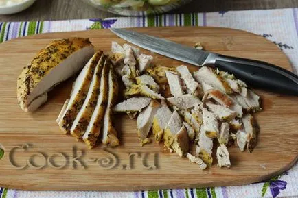 Салат з куркою, горошком і огірком - покроковий рецепт з фото, салати (салат) Салат з куркою, горошком і огірком - покроковий рецепт з фото, салати