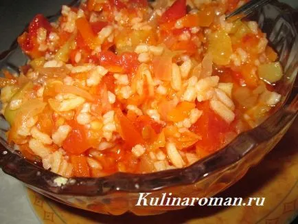 Салат з рисом і овочами на зиму, смачні рецепти (салат з рисом на зиму) Салат з рисом і овочами на зиму, смачні рецепти
