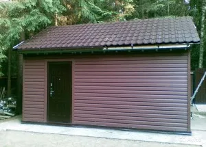 Сарай з профнастилу - як побудувати сарай своїми руками, сарай для дачі (дачі) Сарай з профнастилу - як побудувати сарай своїми руками, сарай для дачі