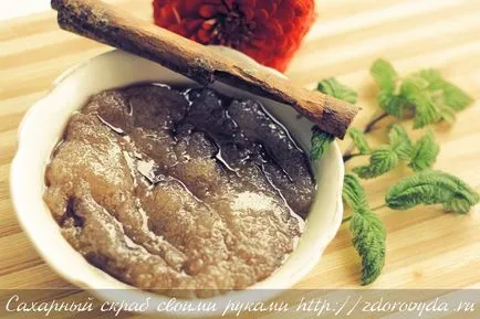 Цукровий скраб своїми руками з корицею і маслом оливи (своїми) Цукровий скраб своїми руками з корицею і маслом оливи