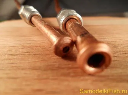 Саморобний kastmaster (кастмастер) з мідної трубки для лову зимового окуня - саморобки для (трубки) Саморобний kastmaster (кастмастер) з мідної трубки для лову зимового окуня - саморобки для