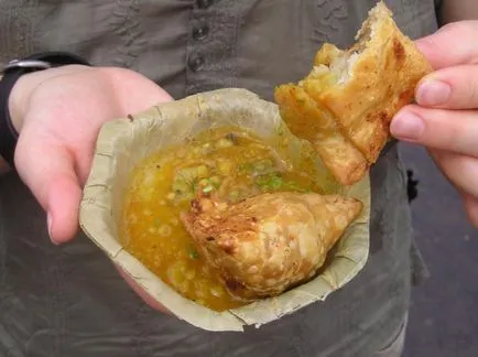 Самса з м'ясом