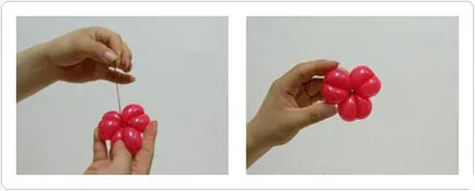 Сердечко з кульок