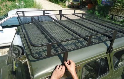 Зробити дах на уаз своїми руками - залізний дах на уаз 469 - самостійне виготовлення (дах) Зробити дах на уаз своїми руками - залізний дах на уаз 469 - самостійне виготовлення