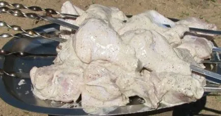 Шашлик або барбекю з курки (приготування курячого шашлику) Шашлик або барбекю з курки