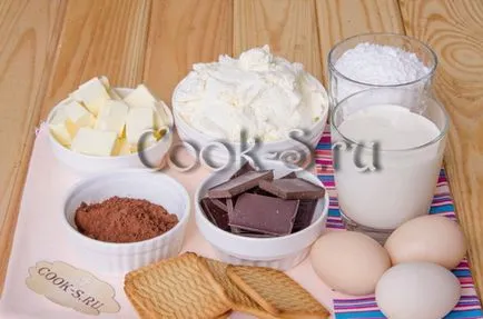 Шоколадний чізкейк - рецепт з фото крок за кроком (чізкейк) Шоколадний чізкейк - рецепт з фото крок за кроком
