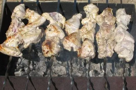 Шашлик або барбекю з курки (барбекю) Шашлик або барбекю з курки