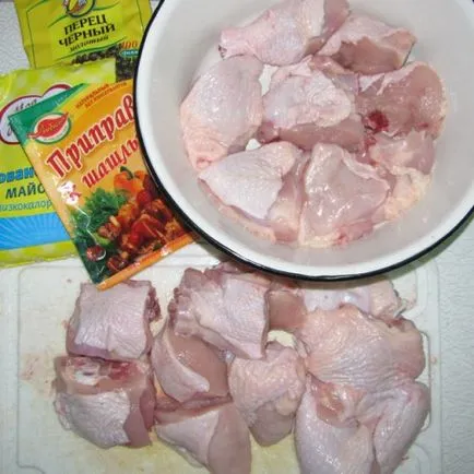 Шашлик або барбекю з курки (барбекю) Шашлик або барбекю з курки