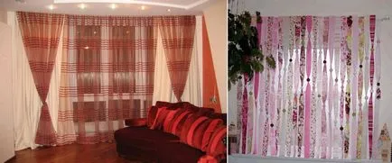 Штори своїми руками з підручних матеріалів оксамитові фіранки, фото, з чого шиють, з чого можна (руками) Штори своїми руками з підручних матеріалів оксамитові фіранки, фото, з чого шиють, з чого можна