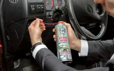 Силіконовий спрей для авто застосування мастила, ціна (застосування) Силіконовий спрей для авто застосування мастила, ціна