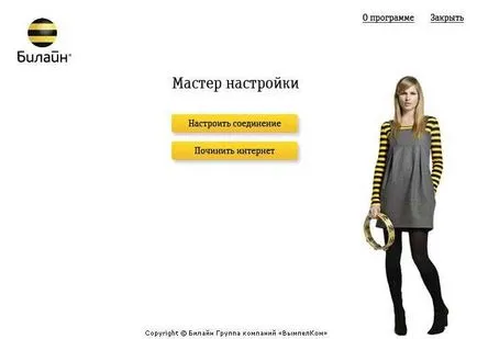 Завантажити билайн майстер настройки (майстер) Завантажити билайн майстер настройки
