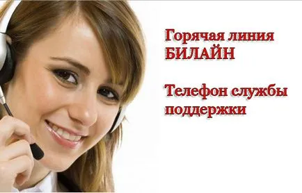 Служба підтримки билайн, способи з'єднання