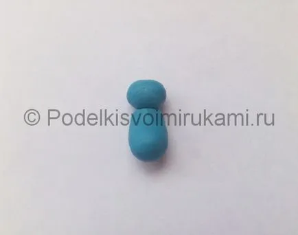 Смурфик з пластиліну