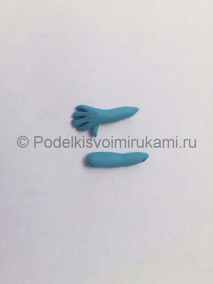 Смурфик з пластиліну