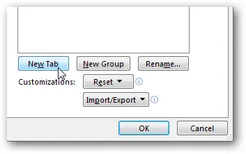 Створюємо настроюється вкладку на стрічці меню в office 2010 року (word) Створюємо настроюється вкладку на стрічці меню в office 2010