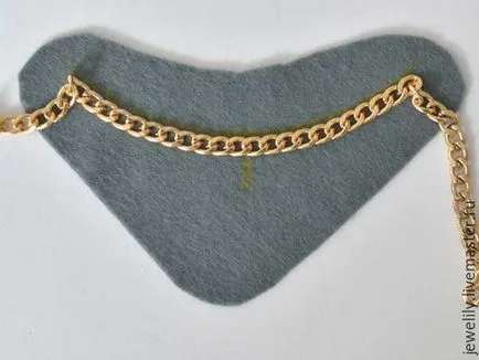 Створюємо шикарне кольє на ланцюжку - ярмарок майстрів - ручна робота, handmade (вишивка бісером) Створюємо шикарне кольє на ланцюжку - ярмарок майстрів - ручна робота, handmade