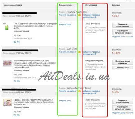 Статуси замовлень на аліекспресс що вони означають (означають) Статуси замовлень на аліекспресс що вони означають