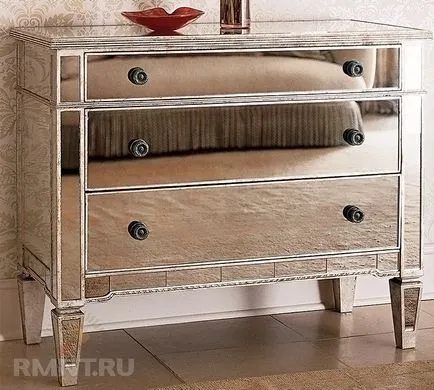 Скляна і дзеркальна меблі - зважуємо всі за і проти (проти) Скляна і дзеркальна меблі - зважуємо всі за і проти