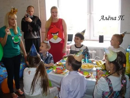Сценарій святкування дня народження Микити в стилі «angry birds» (8 років) - гості в будинку - 1000 (сценарій) Сценарій святкування дня народження Микити в стилі «angry birds» (8 років) - гості в будинку - 1000