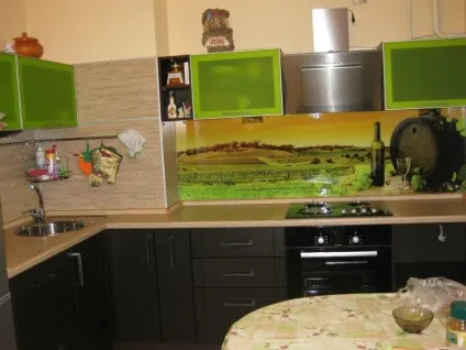Фартух для кухні зі скла в дизайні плюси і мінуси, 60 реальних фото, дизайн кухні, інтер'єр, (дизайні) Фартух для кухні зі скла в дизайні плюси і мінуси, 60 реальних фото, дизайн кухні, інтер'єр,