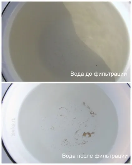 Фільтр для води з піску своїми руками (фільтр) Фільтр для води з піску своїми руками
