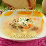 Суп з рисом, картоплею і м'ясом, рецепт з фото (картопля) Суп з рисом, картоплею і м'ясом, рецепт з фото