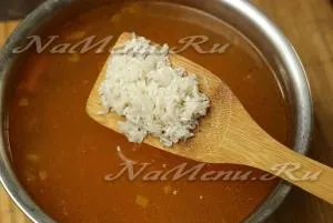 Суп з рисом, картоплею і м'ясом, рецепт з фото (картоплею) Суп з рисом, картоплею і м'ясом, рецепт з фото