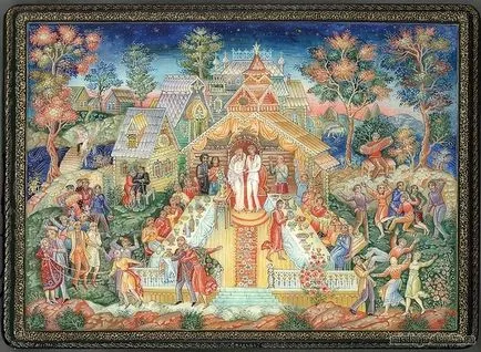 Весілля в українських народних казках, російська казка (весілля) Весілля в українських народних казках, російська казка