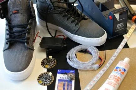Сяючі кросівки своїми руками firewalker led sneakers (світяться кросівки як зробити) Сяючі кросівки своїми руками firewalker led sneakers