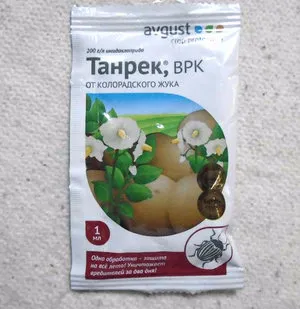 Танрек - від колорадського жука інструкція із застосування, склад, механізм дії та сумісність (Танрек від колорадського жука інструкція із застосування) Танрек - від колорадського жука інструкція із застосування, склад, механізм дії і сумісність