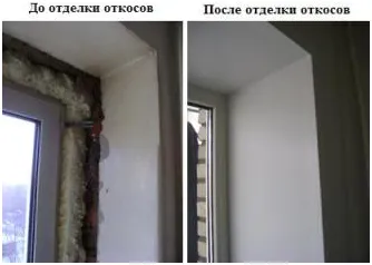 Теплі укоси з сендвіч панелі