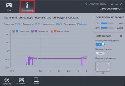 Температура процесора програма моніторингу, відеокарта (температура) Температура процесора програма моніторингу, відеокарта