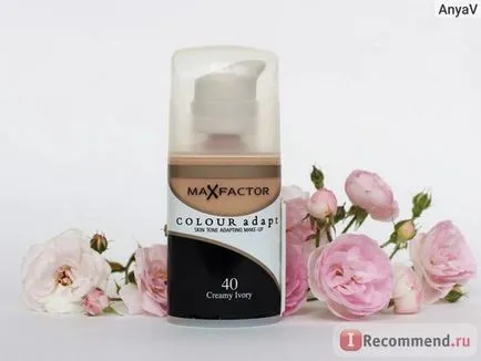 Тональний крем max factor colour adapt - «найулюбленіший тональний крем max factor для створення