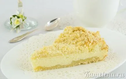 Сирний пиріг з пісочної крихтою (пиріг) Сирний пиріг з пісочної крихтою