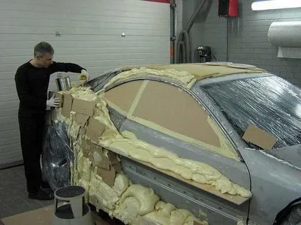 Тюнінг автомобіля піною і скловолокном (автомобіля) Тюнінг автомобіля піною і скловолокном