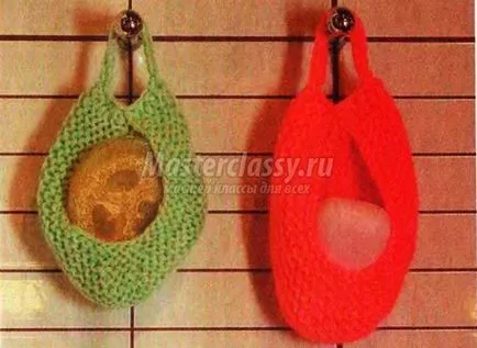 Зручна в'язана мочалка спицями (мочалка) Зручна в'язана мочалка спицями